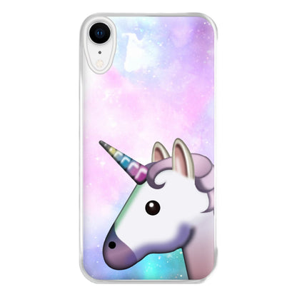 Galaxy Unicorn Pattern - Tumblr Phone Case for iPhone XR