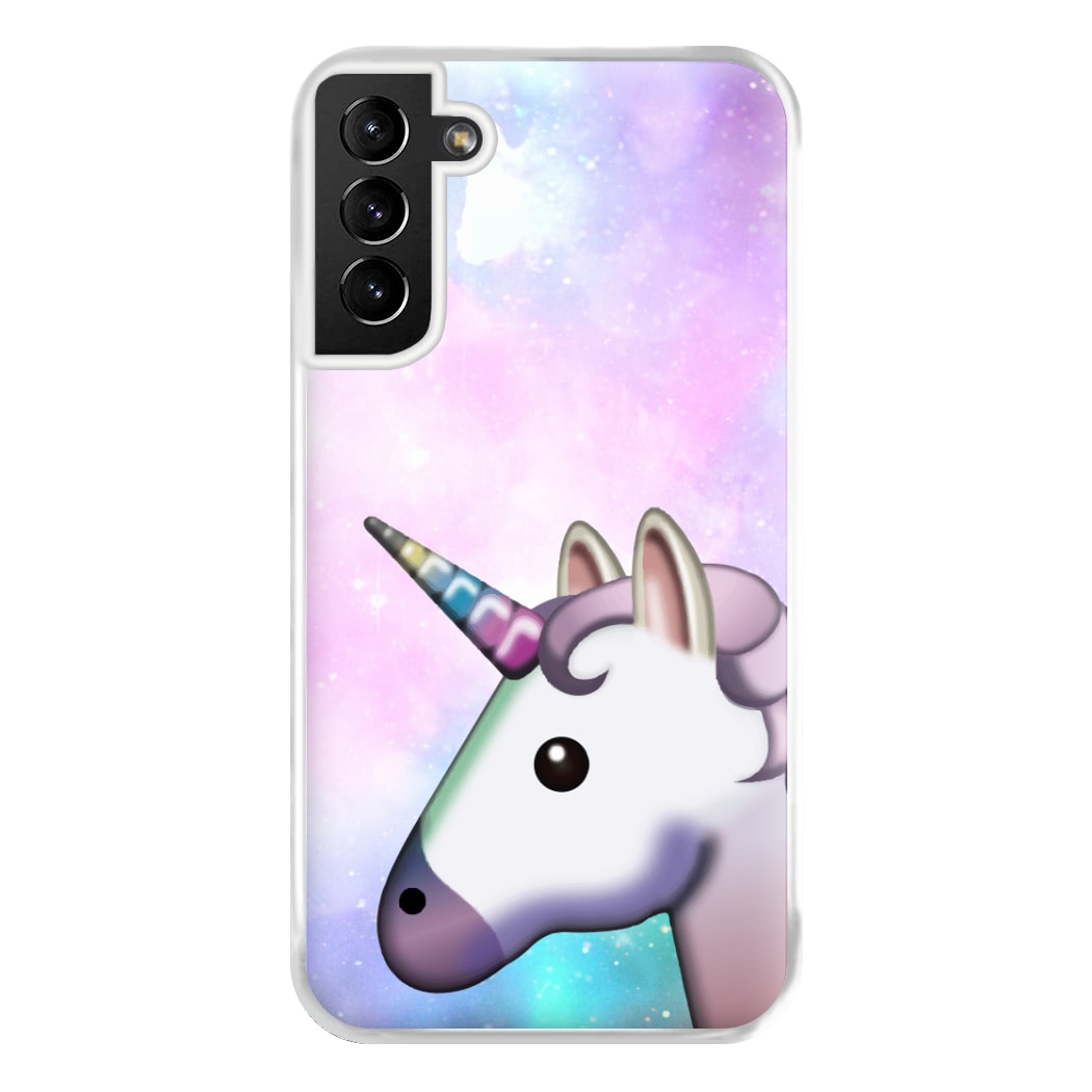 Galaxy Unicorn Pattern - Tumblr Phone Case for Galaxy S21 Plus