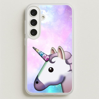 Galaxy Unicorn Pattern - Tumblr Phone Case for Galaxy S25FE
