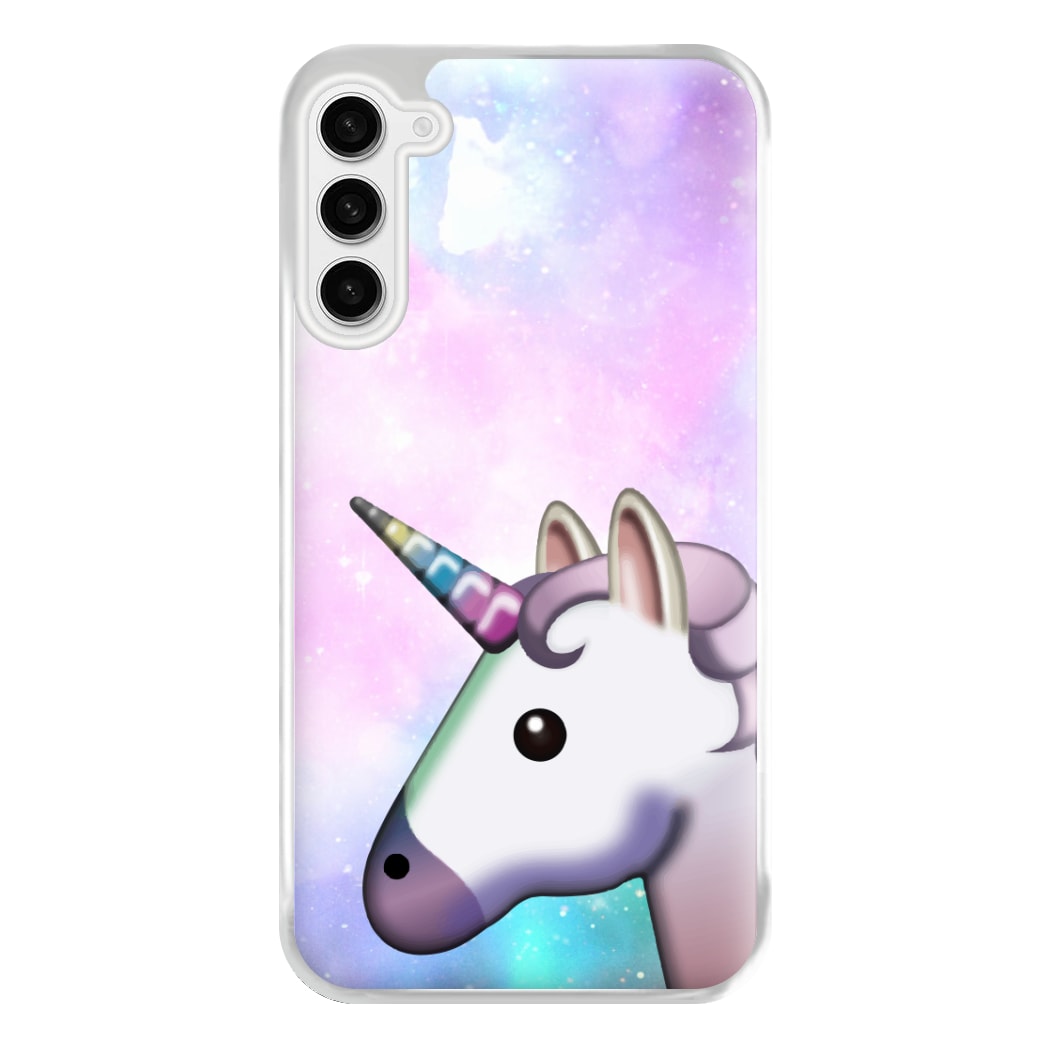 Galaxy Unicorn Pattern - Tumblr Phone Case for Galaxy S23FE