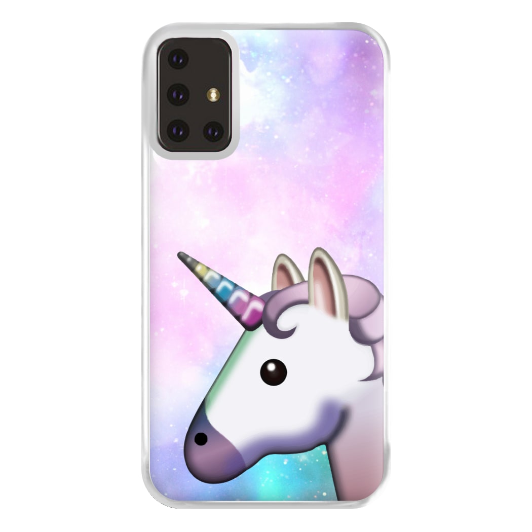 Galaxy Unicorn Pattern - Tumblr Phone Case for Galaxy A71