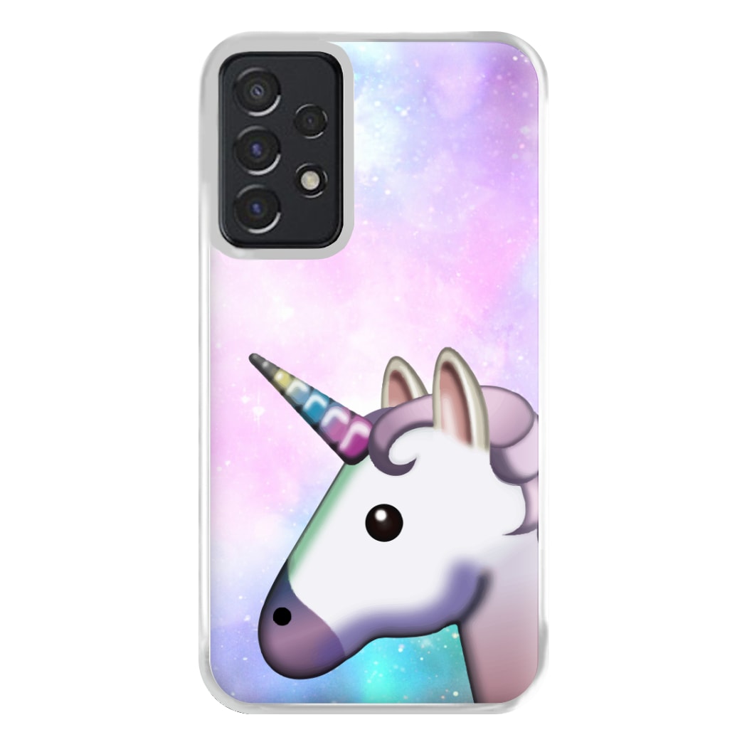 Galaxy Unicorn Pattern - Tumblr Phone Case for Galaxy A52 / A52s