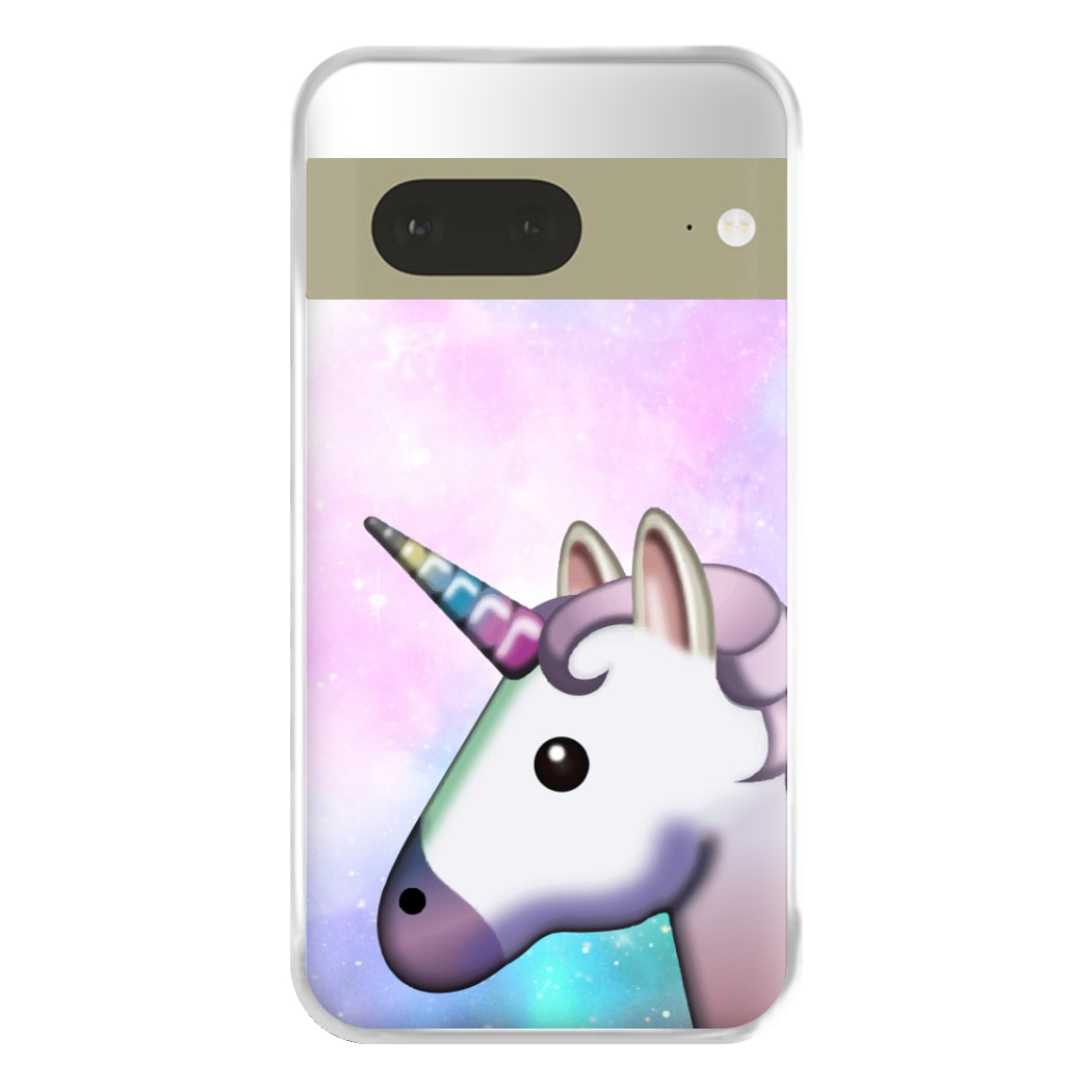 Galaxy Unicorn Pattern - Tumblr Phone Case for Google Pixel 7a