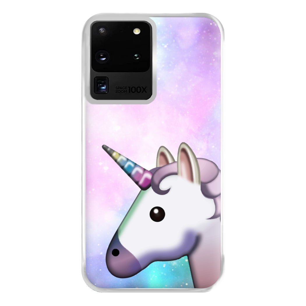 Galaxy Unicorn Pattern - Tumblr Phone Case for Galaxy S20 Ultra