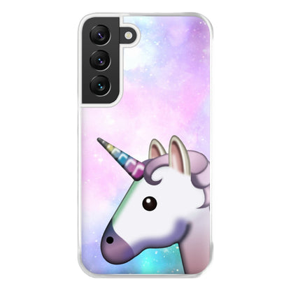 Galaxy Unicorn Pattern - Tumblr Phone Case for Galaxy S22 Plus