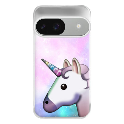 Galaxy Unicorn Pattern - Tumblr Phone Case for Google Pixel 9 / 9 Pro