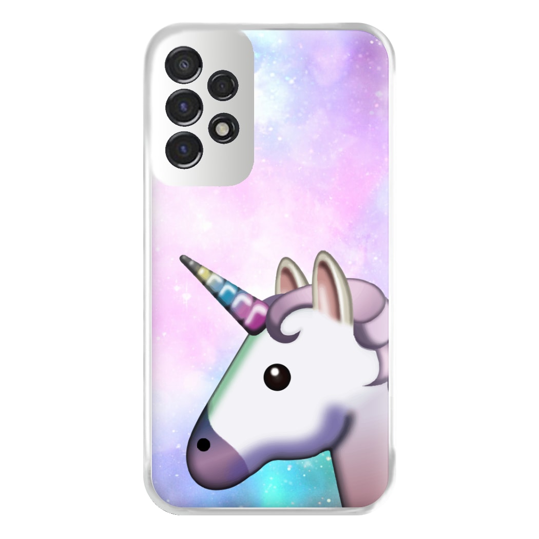 Galaxy Unicorn Pattern - Tumblr Phone Case for Galaxy A53