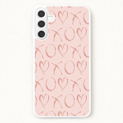 Valentine's Day Pattern Phone Case for Galaxy A57
