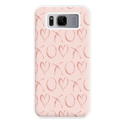 Valentine's Day Pattern Phone Case for Galaxy S8 Plus