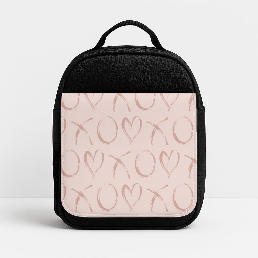Valentine's Day Pattern Insulated Lunchbox