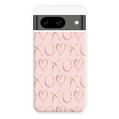 Valentine's Day Pattern Phone Case for Google Pixel 8