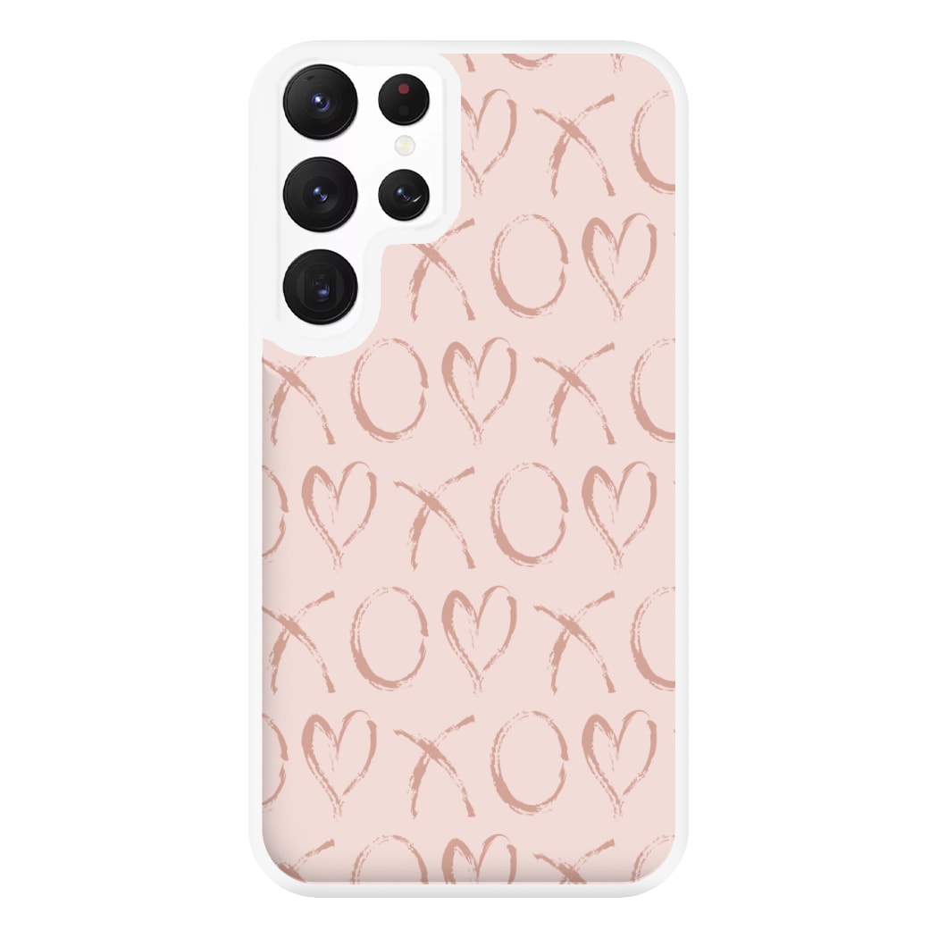 Valentine's Day Pattern Phone Case for Galaxy S22 Ultra