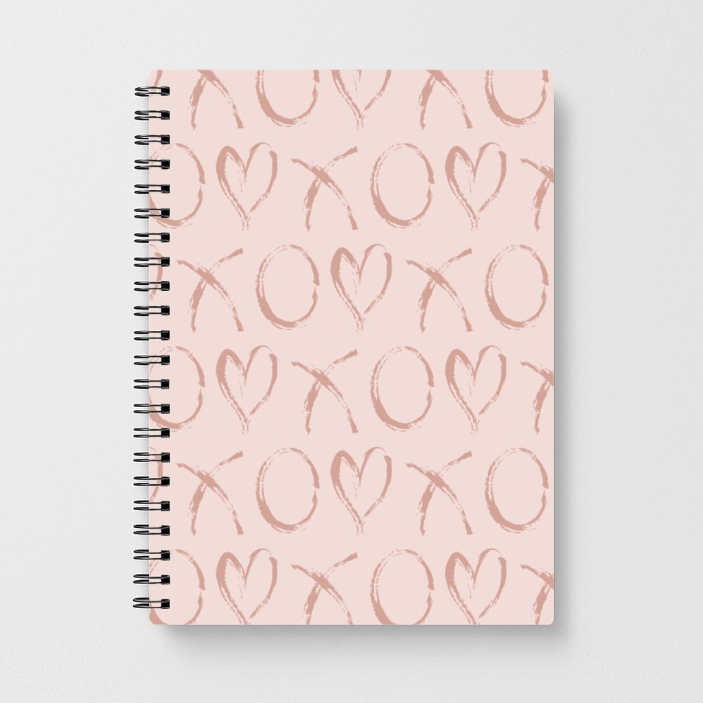Valentine's Day Pattern Notebook