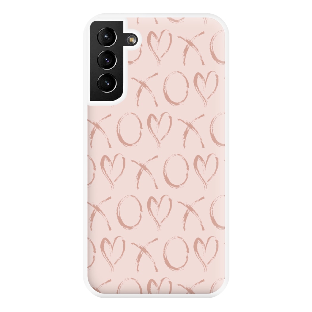 Valentine's Day Pattern Phone Case for Galaxy S21 Plus