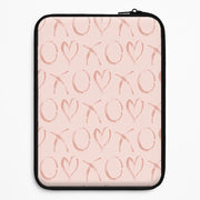 Valentine's Day Pattern Laptop Sleeve 1