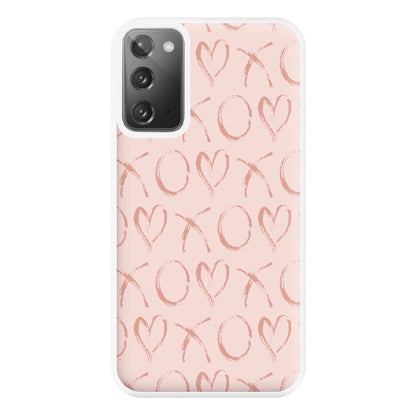 Valentine's Day Pattern Phone Case for Galaxy Note 20 Ultra