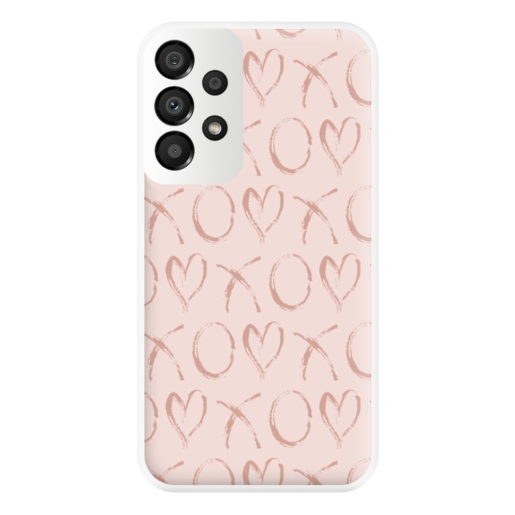 Valentine's Day Pattern Phone Case for Galaxy A33