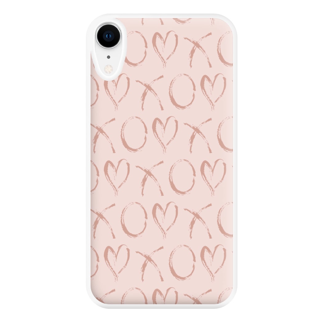 Valentine's Day Pattern Phone Case for iPhone XR