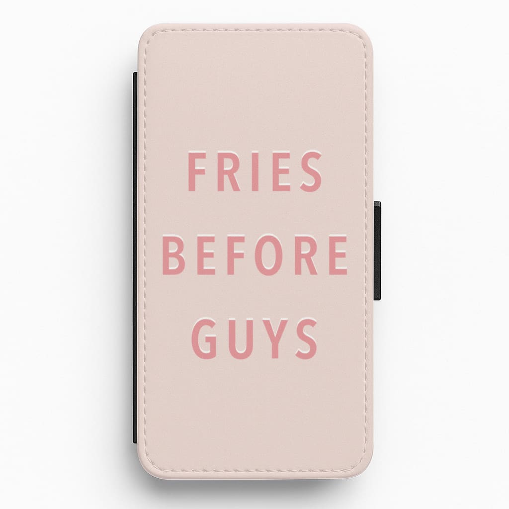 Fries Before Guys Flip / Wallet Phone Case
