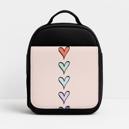 Love Heart Line Insulated Lunchbox