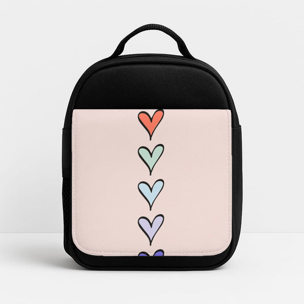 Love Heart Line Insulated Lunchbox