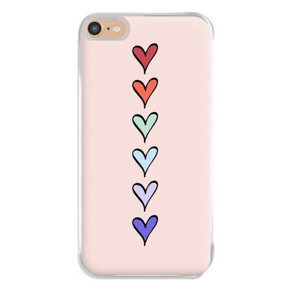 Love Heart Line Phone Case for iPhone 6 Plus / 7 Plus / 8 Plus