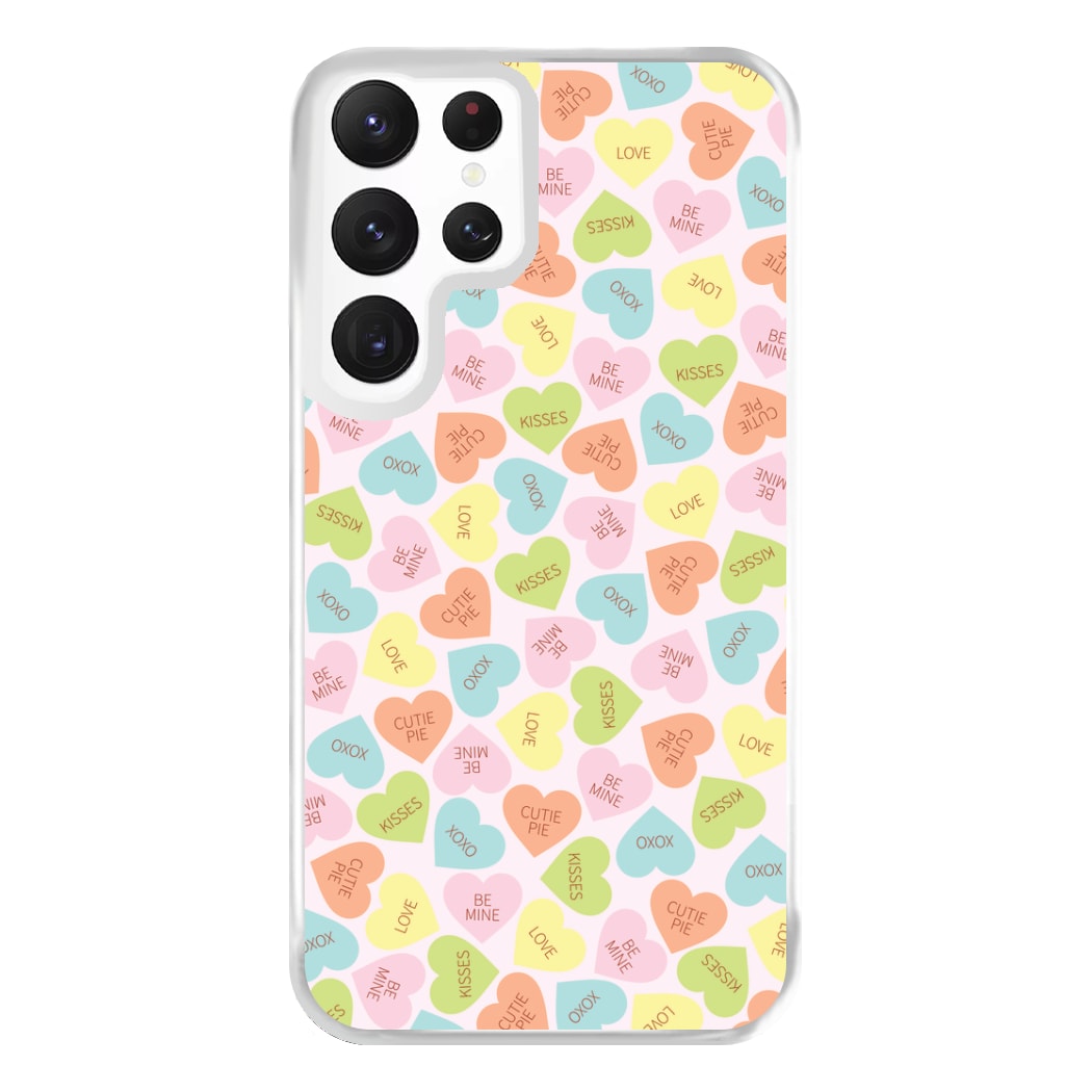 Love Hearts- Valentine's Day Phone Case for Galaxy S22 Ultra