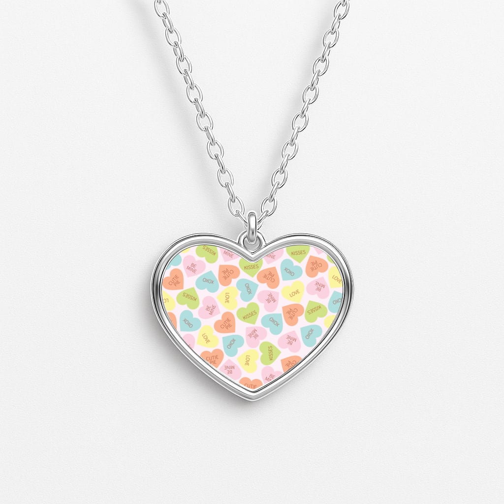 Love Hearts- Valentine's Day Heart Necklace