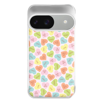 Love Hearts- Valentine's Day Phone Case for Google Pixel 9 / 9 Pro