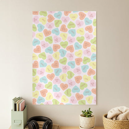 Love Hearts- Valentine's Day Poster