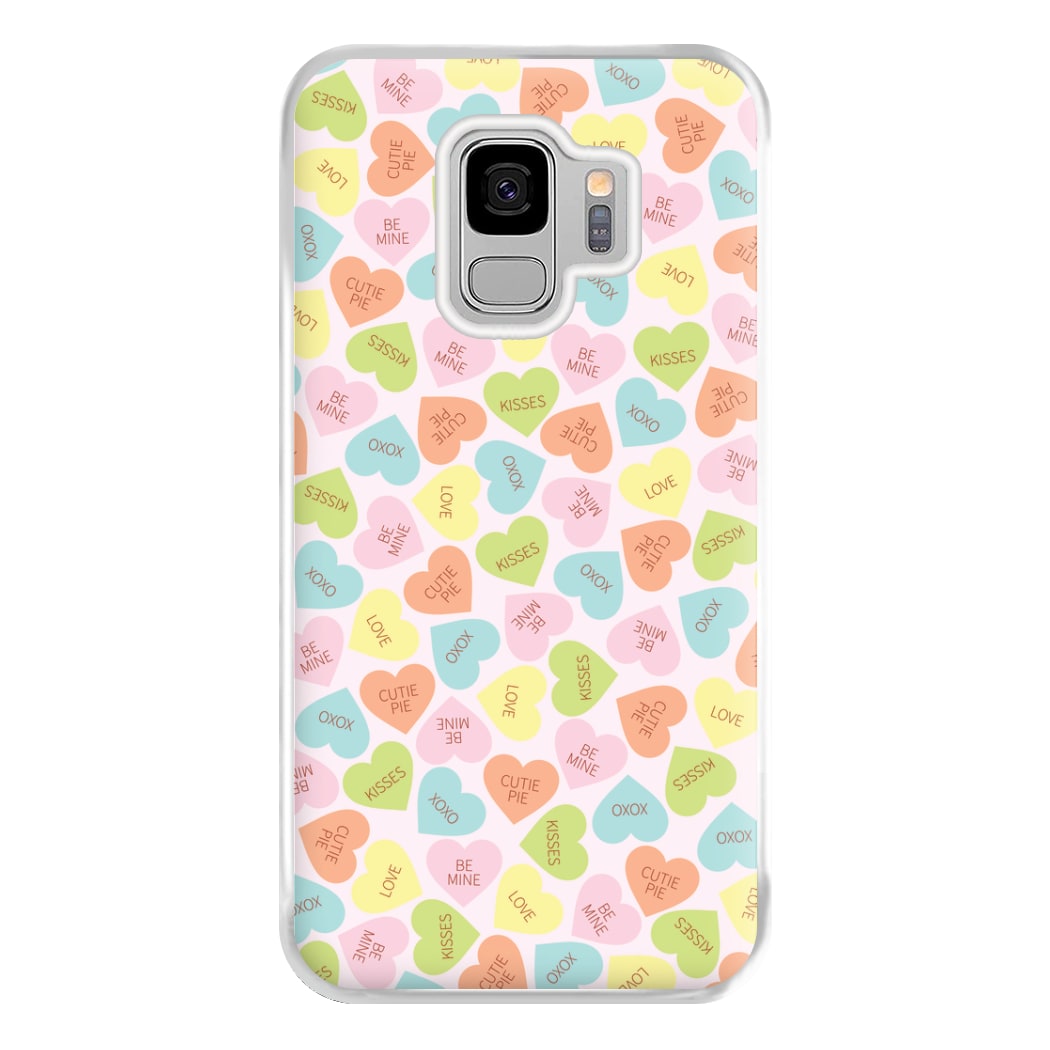 Love Hearts- Valentine's Day Phone Case for Galaxy S9 Plus