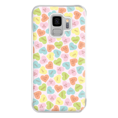 Love Hearts- Valentine's Day Phone Case for Galaxy S9 Plus