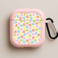 Love Hearts- Valentine's Day Pink AirPods Case