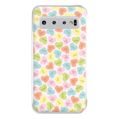 Love Hearts- Valentine's Day Phone Case for Galaxy S10 Plus