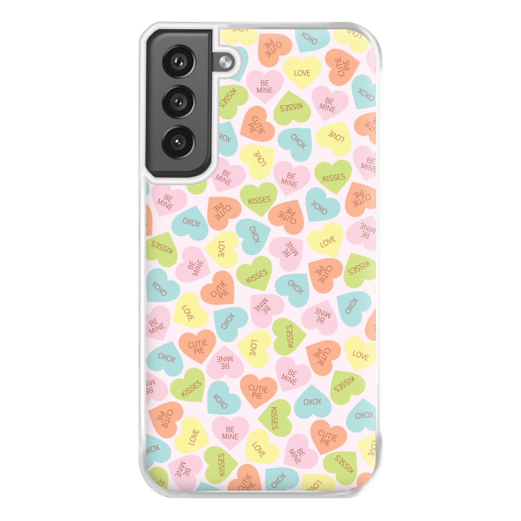 Love Hearts- Valentine's Day Phone Case for Galaxy S21FE