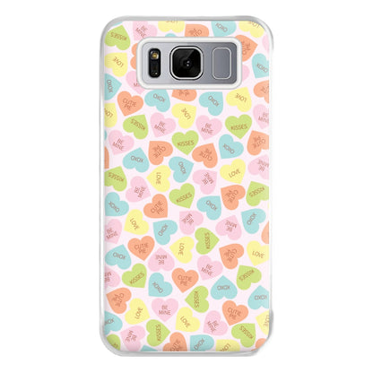 Love Hearts- Valentine's Day Phone Case for Galaxy S8 Plus