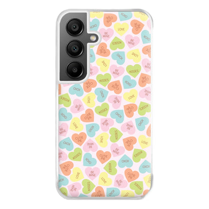 Love Hearts- Valentine's Day Phone Case for Galaxy A55