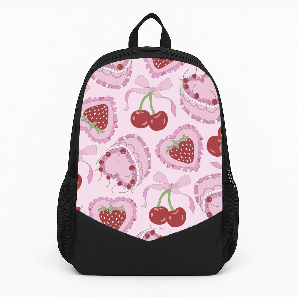 Cherries, Strawberries And Cake - Valentine's Day Backpack