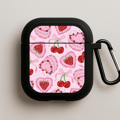 Cherries, Strawberries And Cake - Valentine's Day AirPods Case