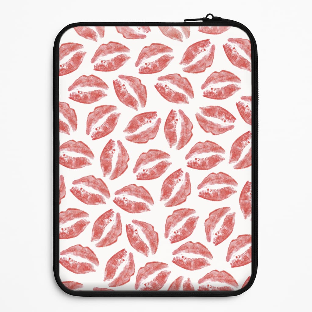 Kisses - Valentine's Day Laptop Sleeve
