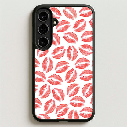 Kisses - Valentine's Day Phone Case for Galaxy S25FE