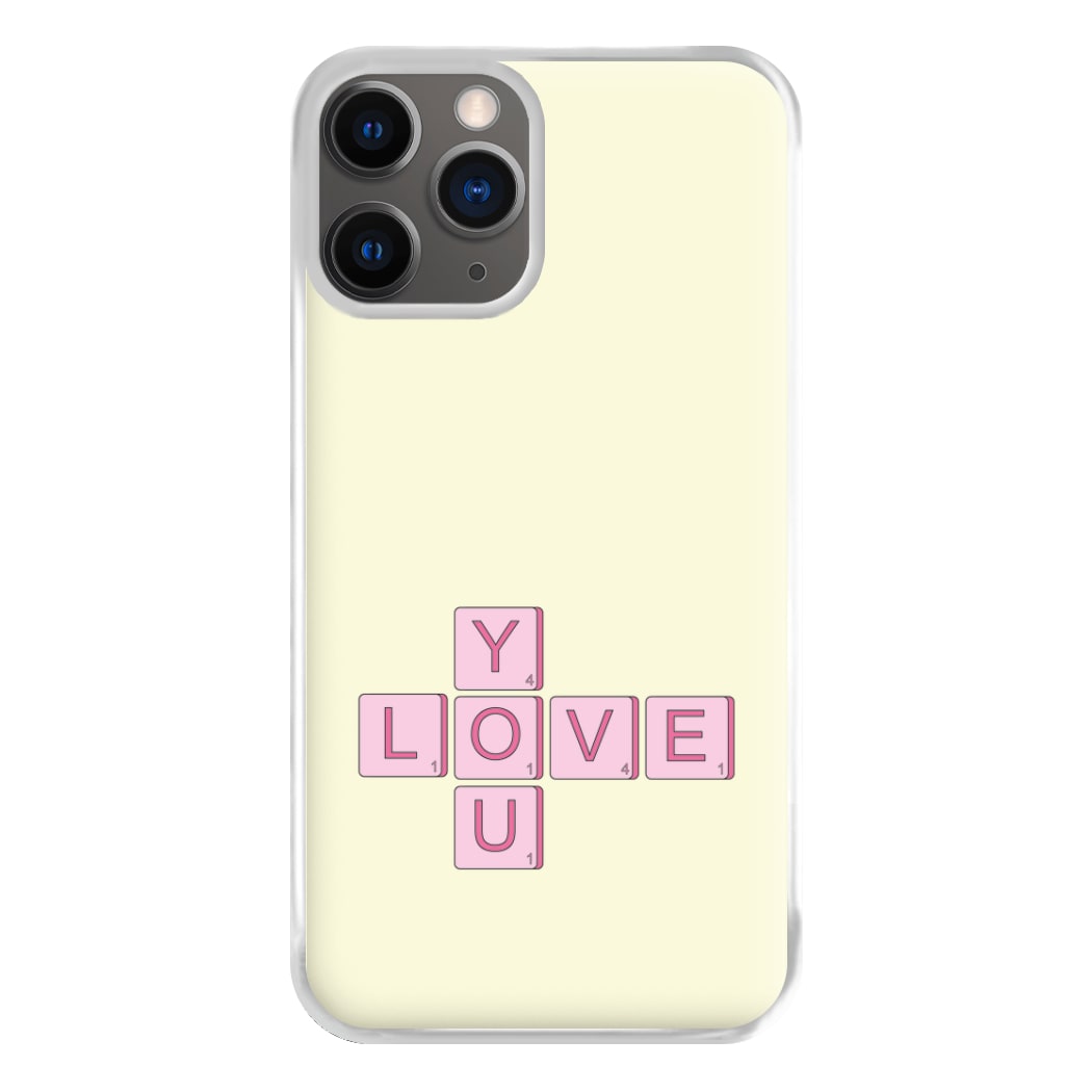 Love You - Valentine's Day Phone Case for iPhone 12 Pro Max