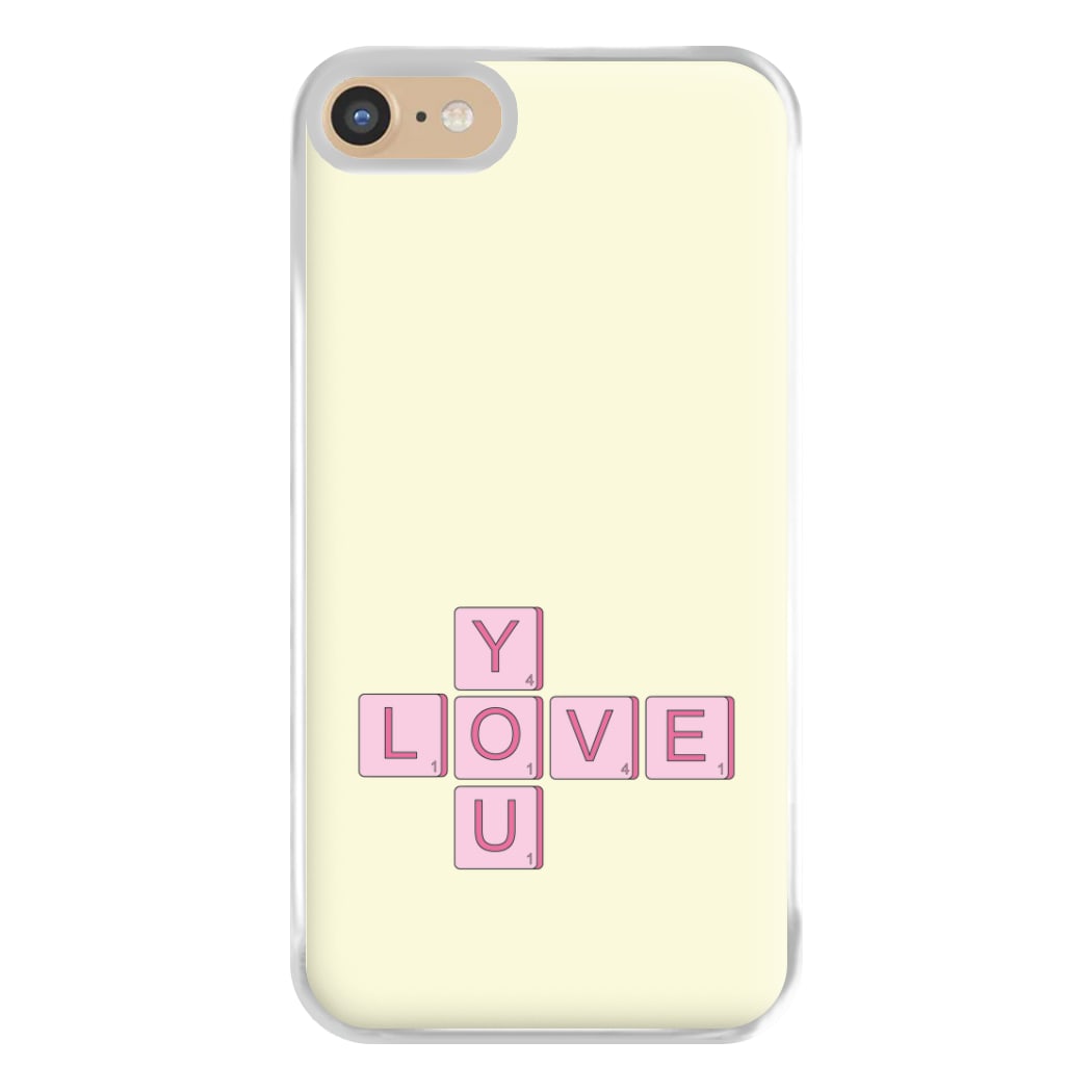 Love You - Valentine's Day Phone Case for iPhone 6 / 7 / 8 / SE