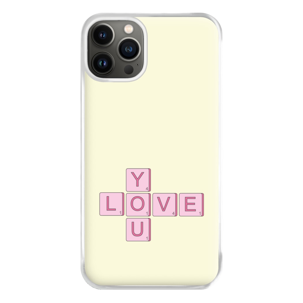 Love You - Valentine's Day Phone Case for iPhone 13