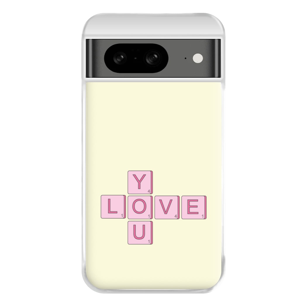 Love You - Valentine's Day Phone Case for Google Pixel 8