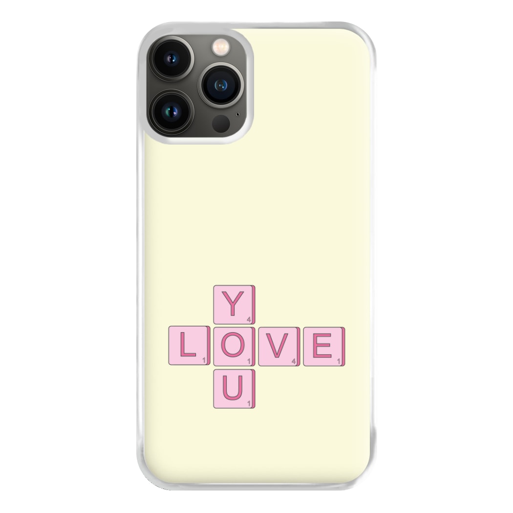 Love You - Valentine's Day Phone Case for iPhone 11 Pro Max