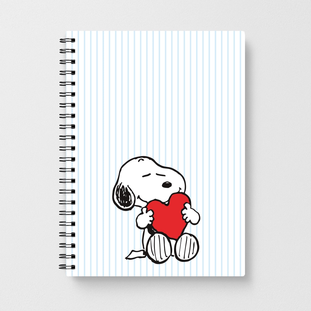 Snoopy - Valentine's Day Notebook
