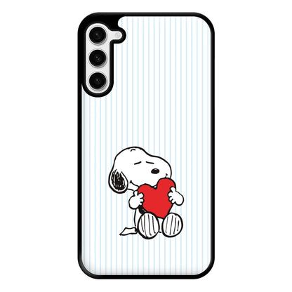 Snoopy - Valentine's Day Phone Case for Galaxy S23 Plus