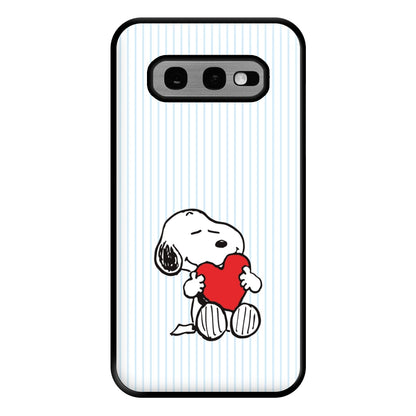 Snoopy - Valentine's Day Phone Case for Galaxy S10e