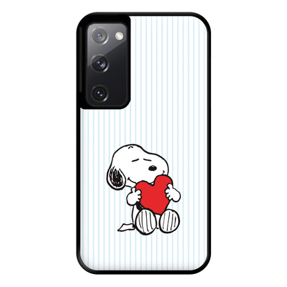 Snoopy - Valentine's Day Phone Case for Galaxy S20FE